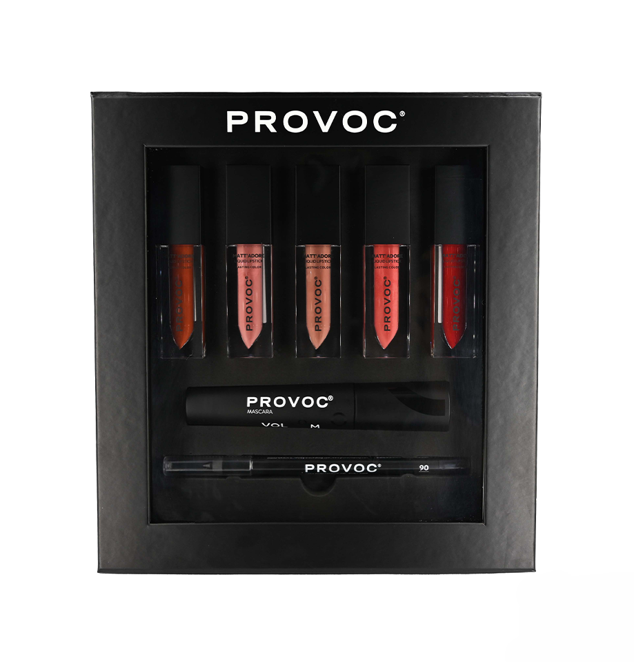 PROVOC MATT'ADORE Make-Up Gift Set 7pcs