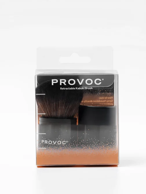 PROVOC Brush Retractable Kabuki Round - Provoc